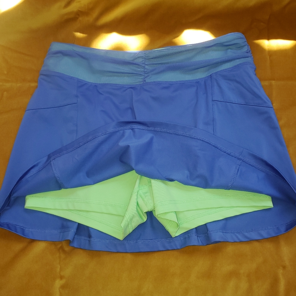 Tennis blue skirt